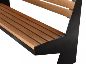 wooden bench 3D Model