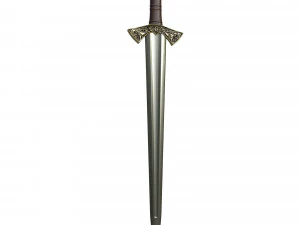 medieval celtic sword 3D Model