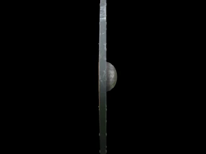 medieval celtic shield 3D Model