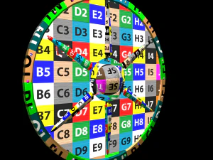 medieval celtic shield 3D Model