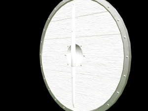 medieval celtic shield Modello 3D