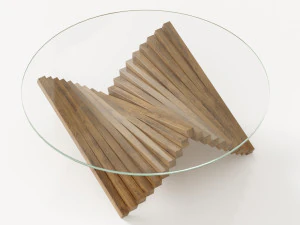 glass table parametric 3D Model