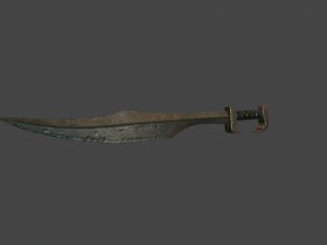 spartan sword 3D Model