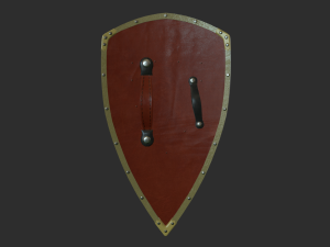 charlemagne shield 3D Модель