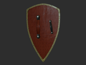 charlemagne shield 3D Модель
