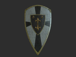 charlemagne shield 3D Model