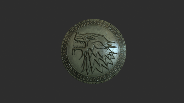 starks shield Modèle 3D .c4d .max .obj .3ds .fbx .stl .blend 