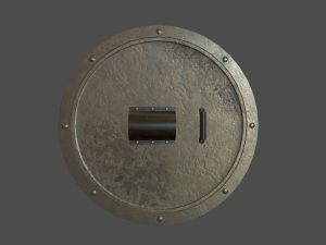 spartan shield 3D Модель
