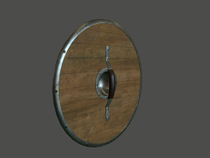 circular shield 3D Model
