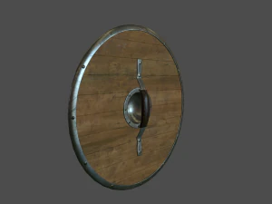 circular shield 3D Model