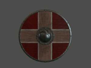 circular shield 3D Model