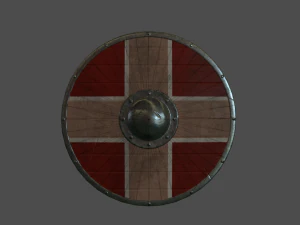 circular shield 3D Model