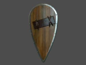 medieval shield 3D Model