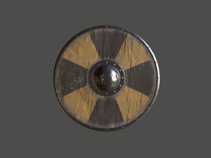 viking shield 3D Модель