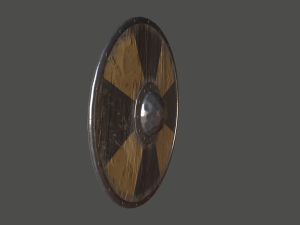 viking shield 3D 模型