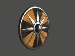 viking shield 3D-Modell