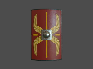 medieval shields pack 3D Model