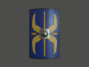 medieval shields pack 3D Model