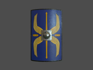 medieval shields pack 3D Model