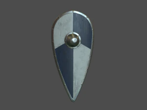 medieval shields pack 3D Model