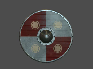 medieval shields pack 3D Model