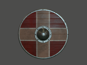 medieval shields pack 3D Model