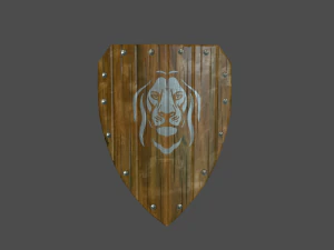 medieval shields pack 3D Model
