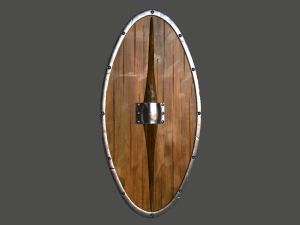 medieval shields pack 3D Model