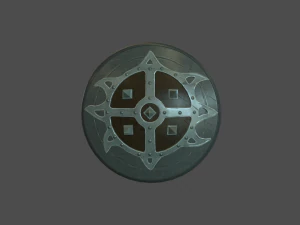 medieval shields pack 3D Model