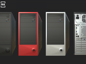 desktop computer Modèle 3D