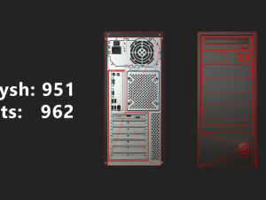 desktop computer Modèle 3D