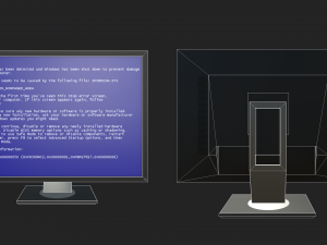 pc monitor Modelo 3D