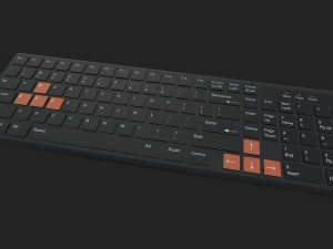keyboard 3D 模型