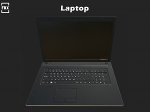 laptop 3Dモデル