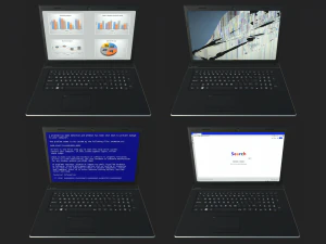 ラップトップ 3Dモデル