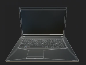 ラップトップ 3Dモデル