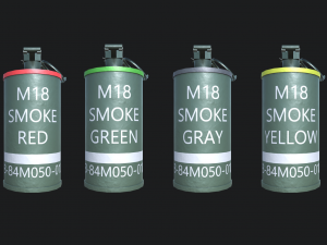 grenade pack Model 3D
