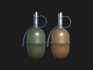 grenade pack Model 3D