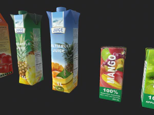 ジュース 3Dモデル