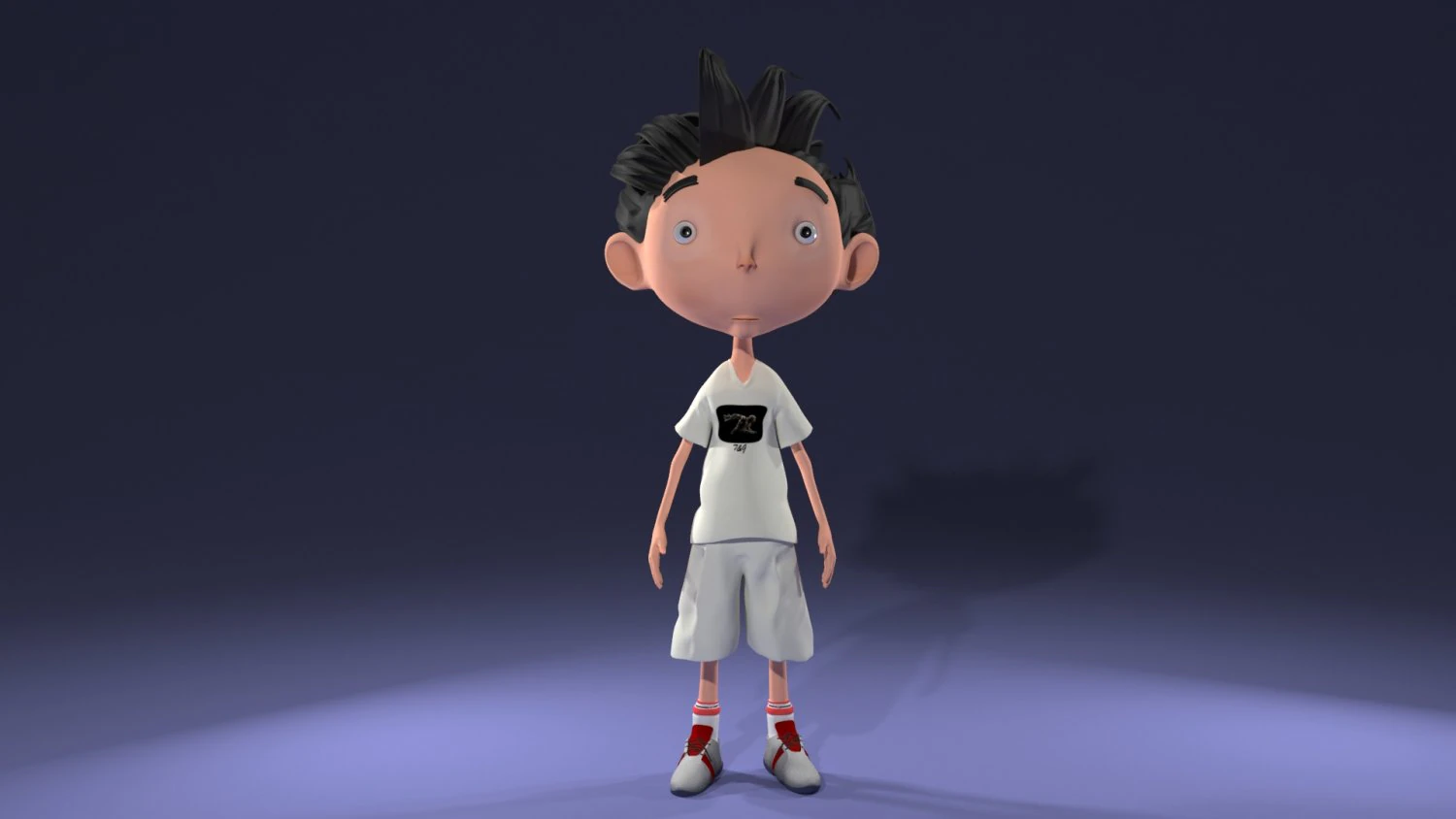 child surprised 3D Model .c4d .max .obj .3ds .fbx .stl .blend