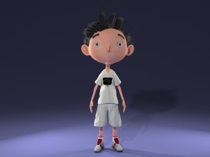 child surprised 3Dモデル