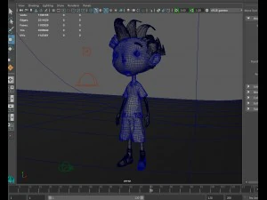 child surprised 3D Model