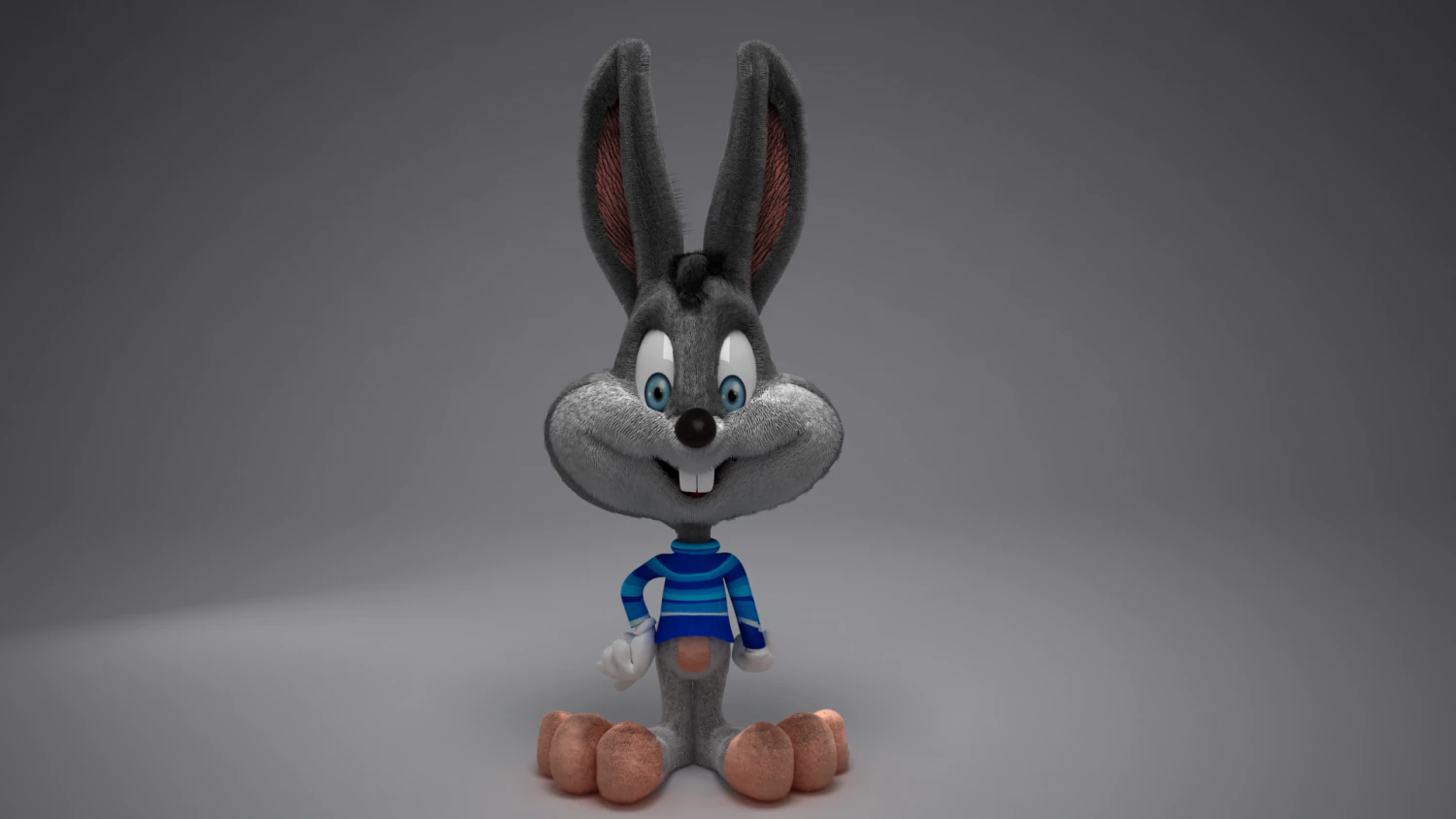 coelhinho Modelo 3D .c4d .max .obj .3ds .fbx .stl .blend 