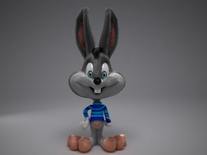bunny rabbit 3Dモデル