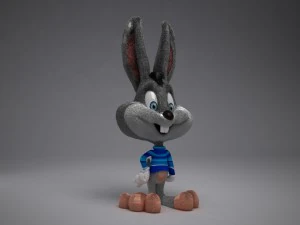 coelhinho Modelo 3D