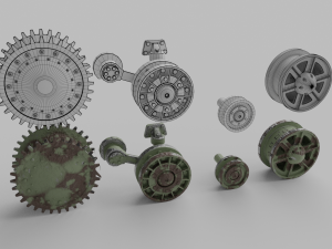 kv-1 soviet tank 3D Модель