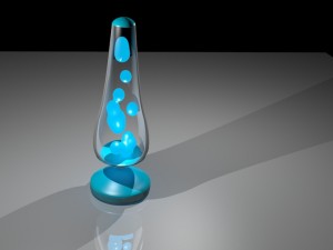 lava lamp Model 3D