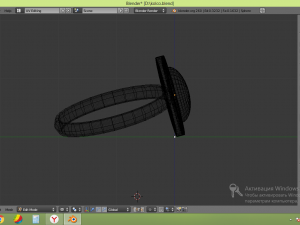 silver ring 3D Model