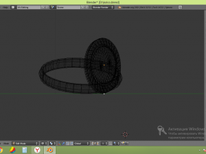 silver ring 3D Model