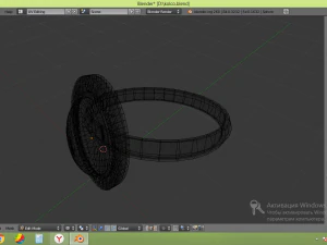 silver ring 3D Model